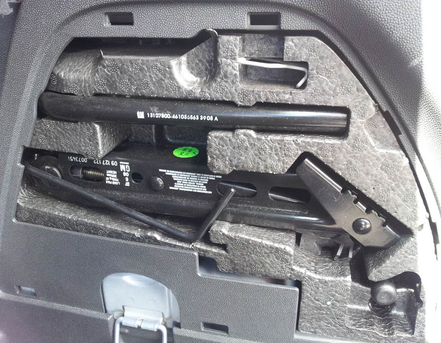 Vauxhall Corsa Design wheel-jack-set